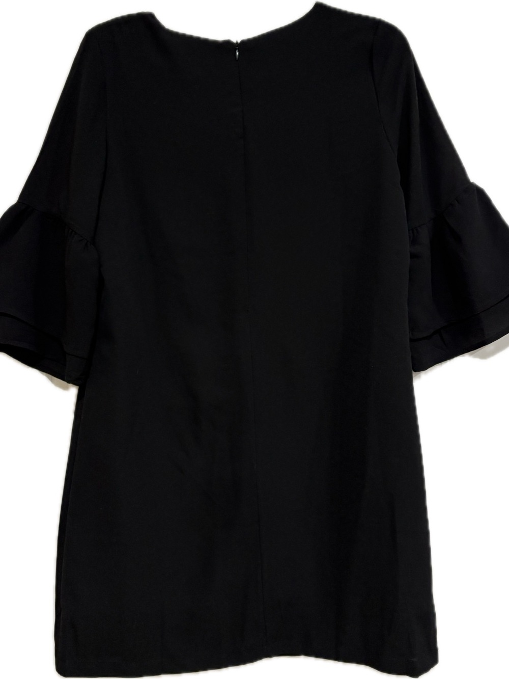 Belongsci Black Flutter Sleeve Dress | BOHO-Chic | Size Small | NWT - Picture 5 of 7
